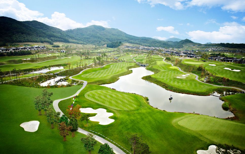 Camp de golf Foto