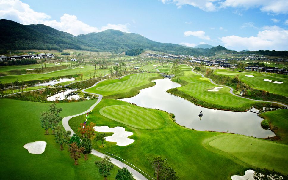 Camp de golf Foto