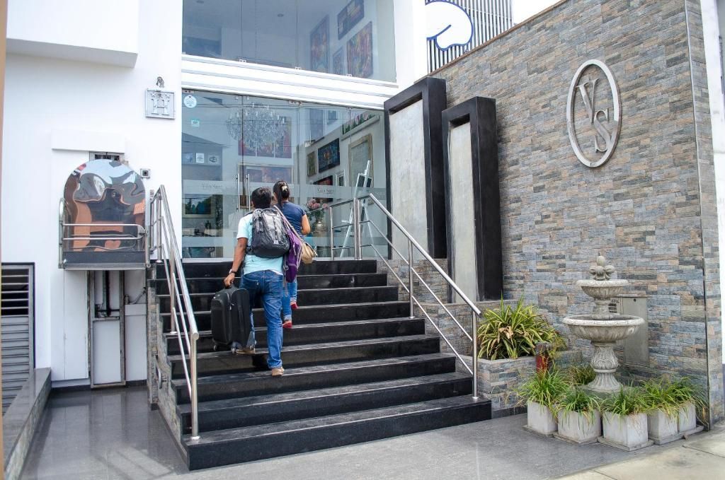 Entrada de l’hotel